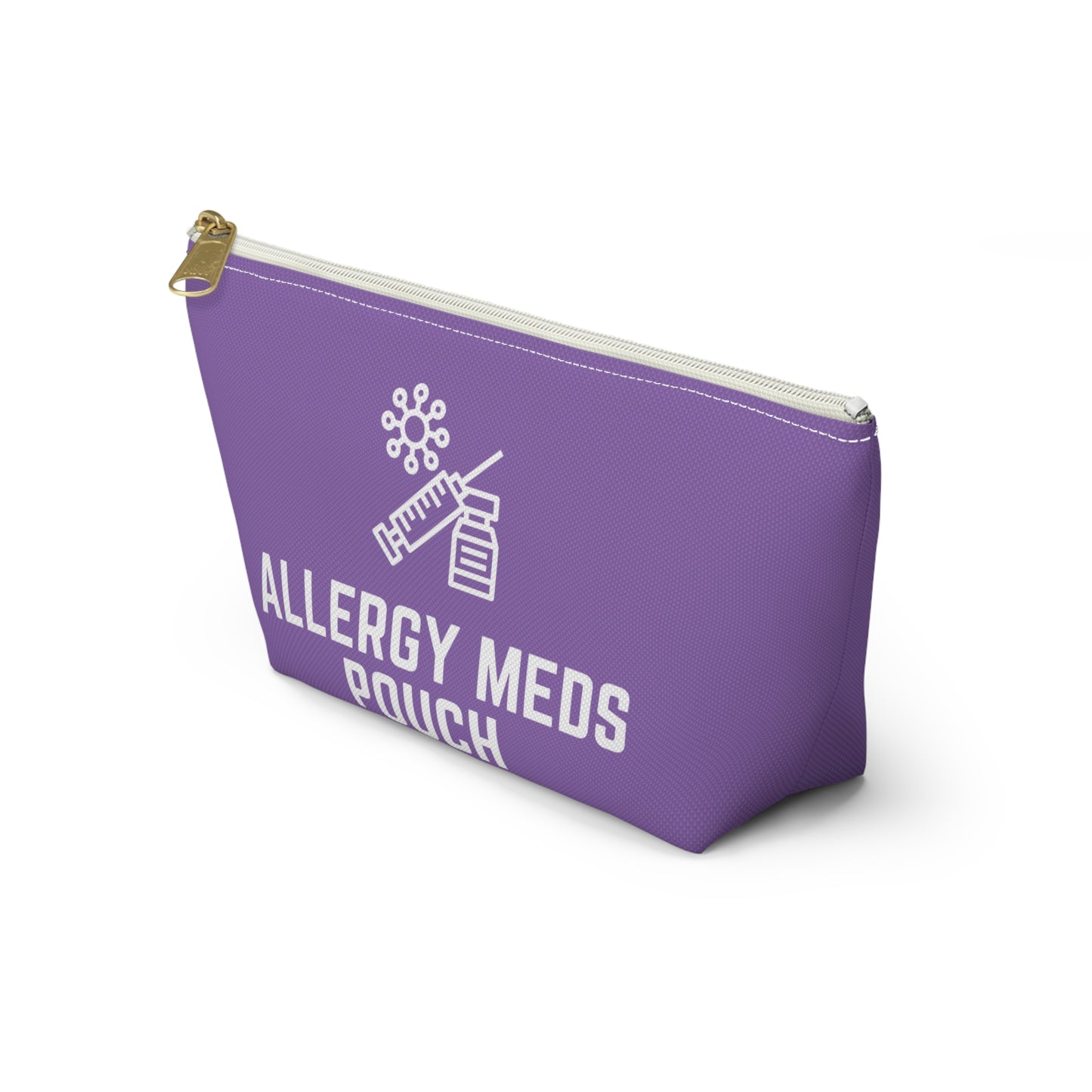 Personalized Allergy Meds Pouch for Medication Storage Travel Organizer for Allergy Relief Tablets and Emergency Essentials