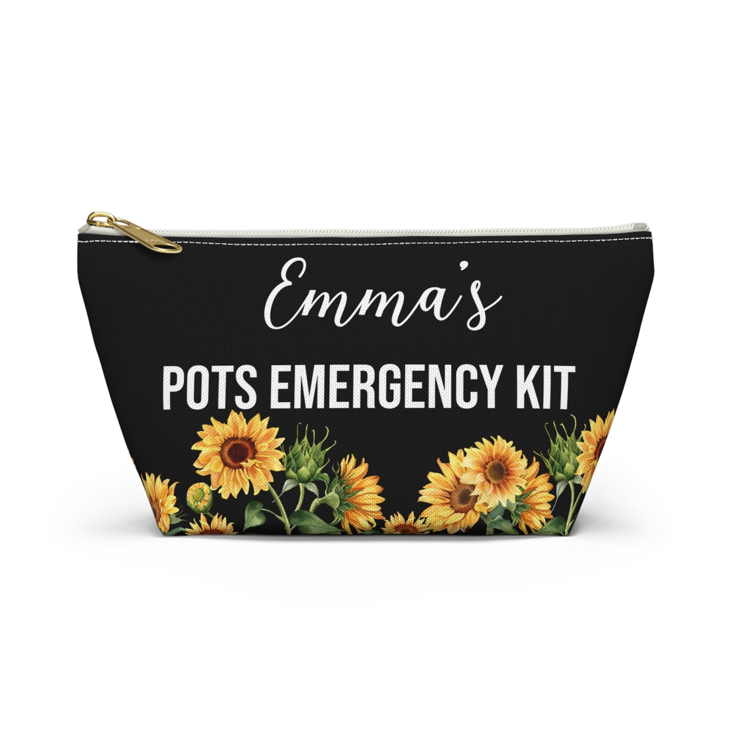 POTS Emergency Kit Personalized Medical Pouch for Dysautonomia Essentials Daily Meds Salt Tabs Electrolytes Travel Supply Organizer