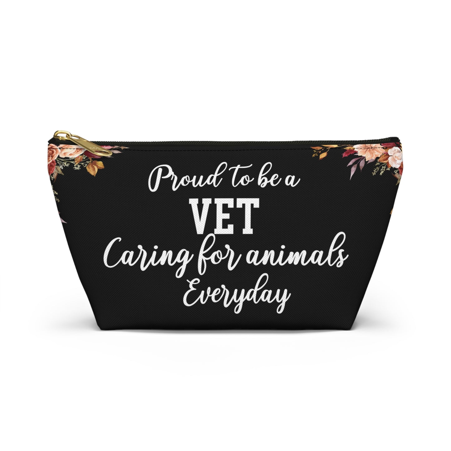 Vet Essentials Pouch Animal Care Organizer Zipper Bag for Veterinarians Medical Supplies Storage Portable and Durable Gift for Vets