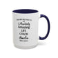 Custom Life Coach Mug, Funny Motivational Mentor Gift, Personalized Coach Mug, Empowerment Coffee Cup