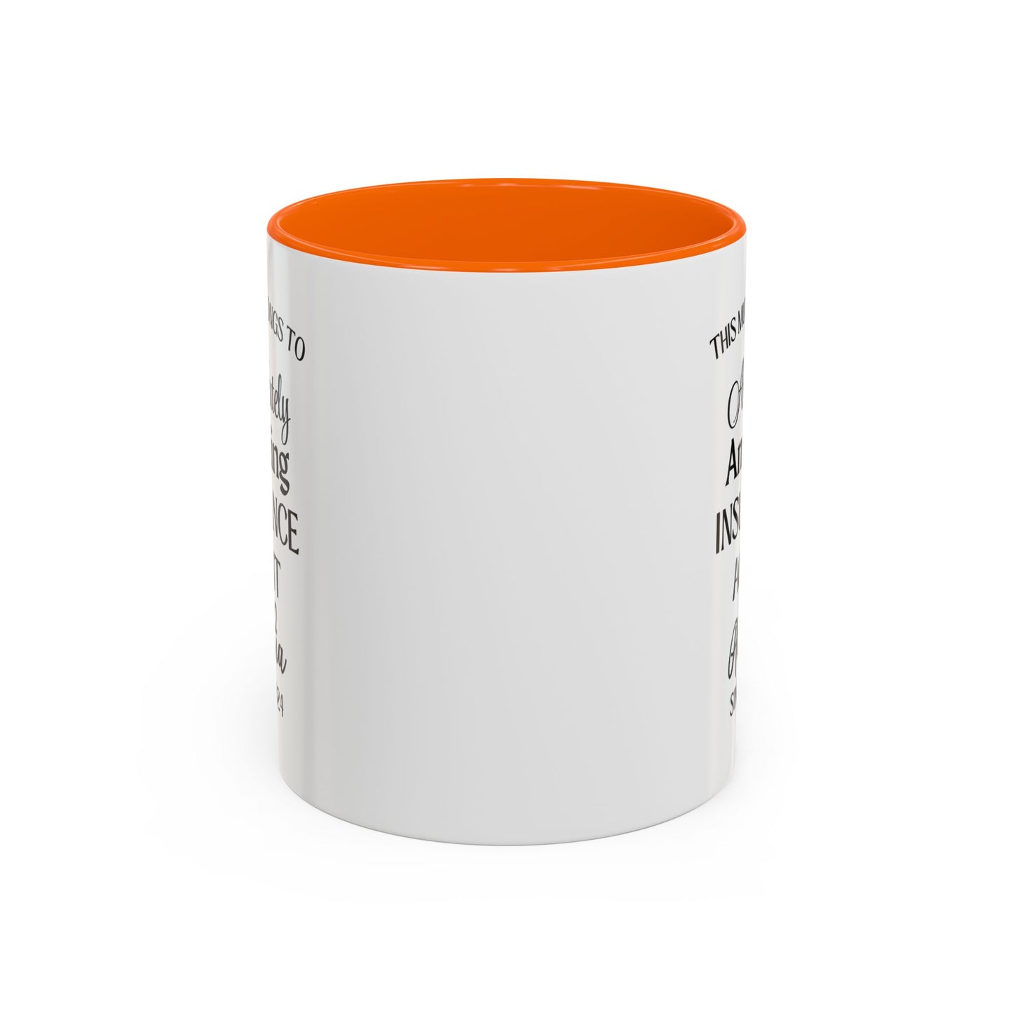 Custom Insurance Agent Mug, Funny Risk Manager Gift, Personalized Office Mug, Financial Advisor Coffee Cup