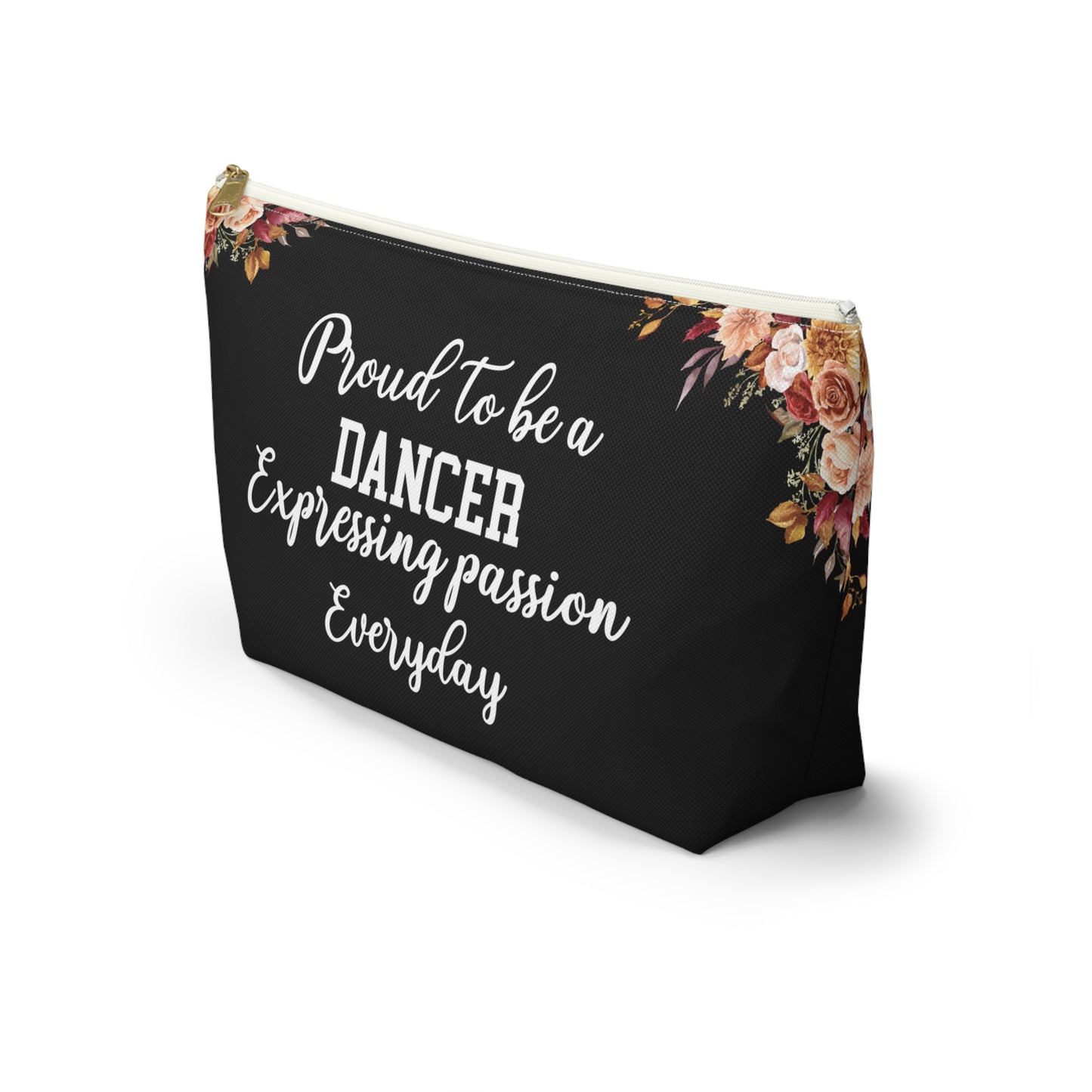 Dancer Essentials Pouch Dance Bag Organizer For Ballet Jazz Tap Hip Hop Dancers Gift For Dance Lover Studio Makeup Pouch Travel Case