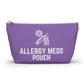 Personalized Allergy Meds Pouch for Medication Storage Travel Organizer for Allergy Relief Tablets and Emergency Essentials