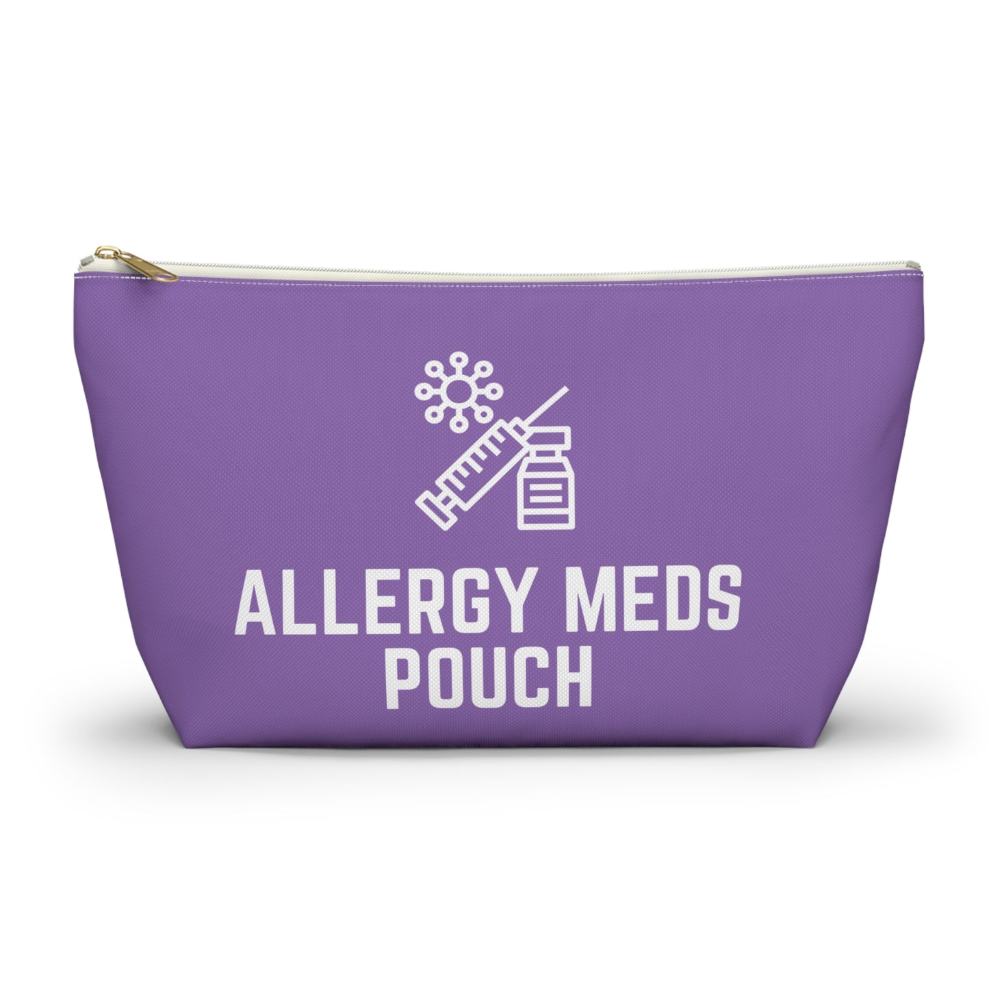 Personalized Allergy Meds Pouch for Medication Storage Travel Organizer for Allergy Relief Tablets and Emergency Essentials