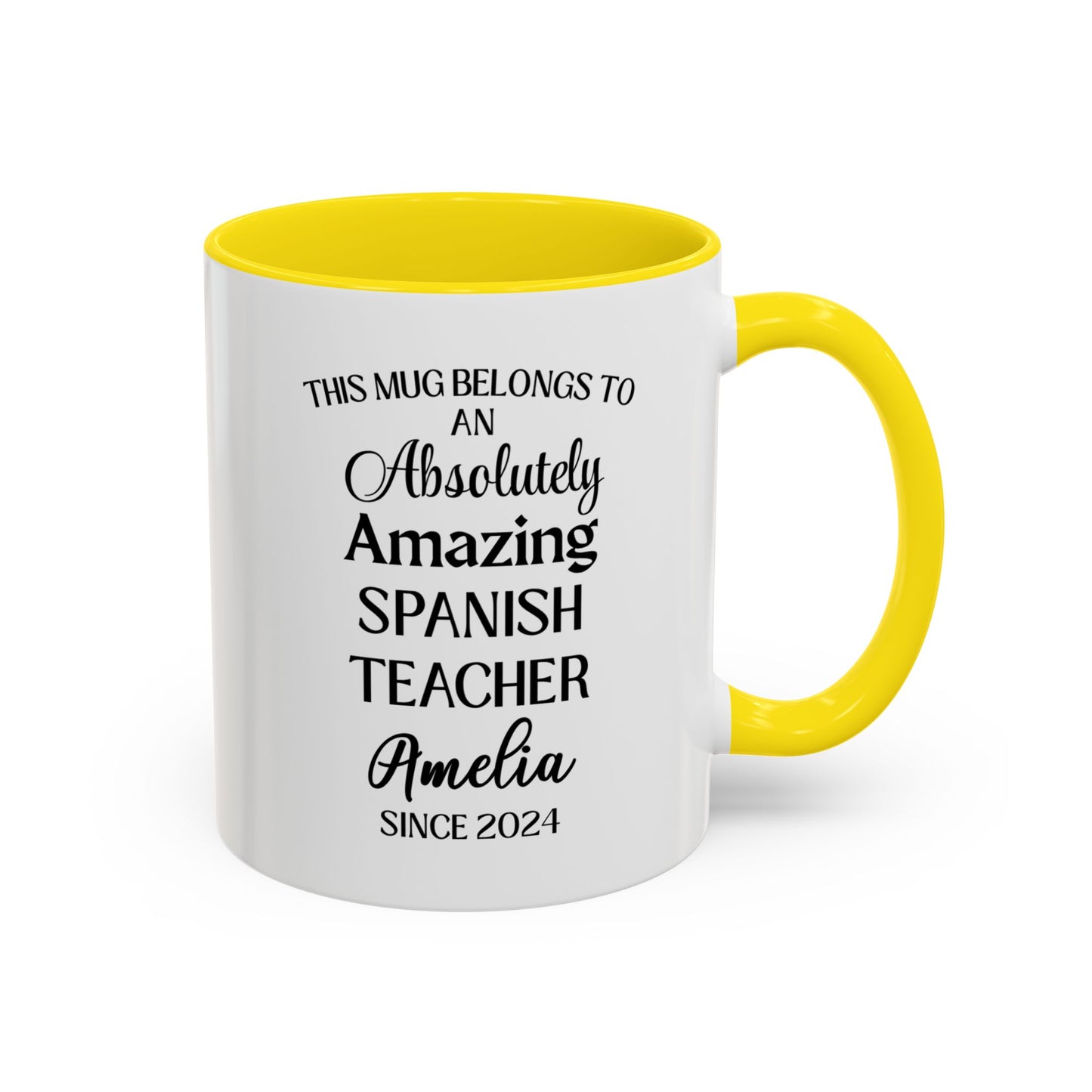 Mug, Custom Spanish Teacher Gift, Gracias Teacher Cup, Funny Language Instructor, Personalized Coffee Mug