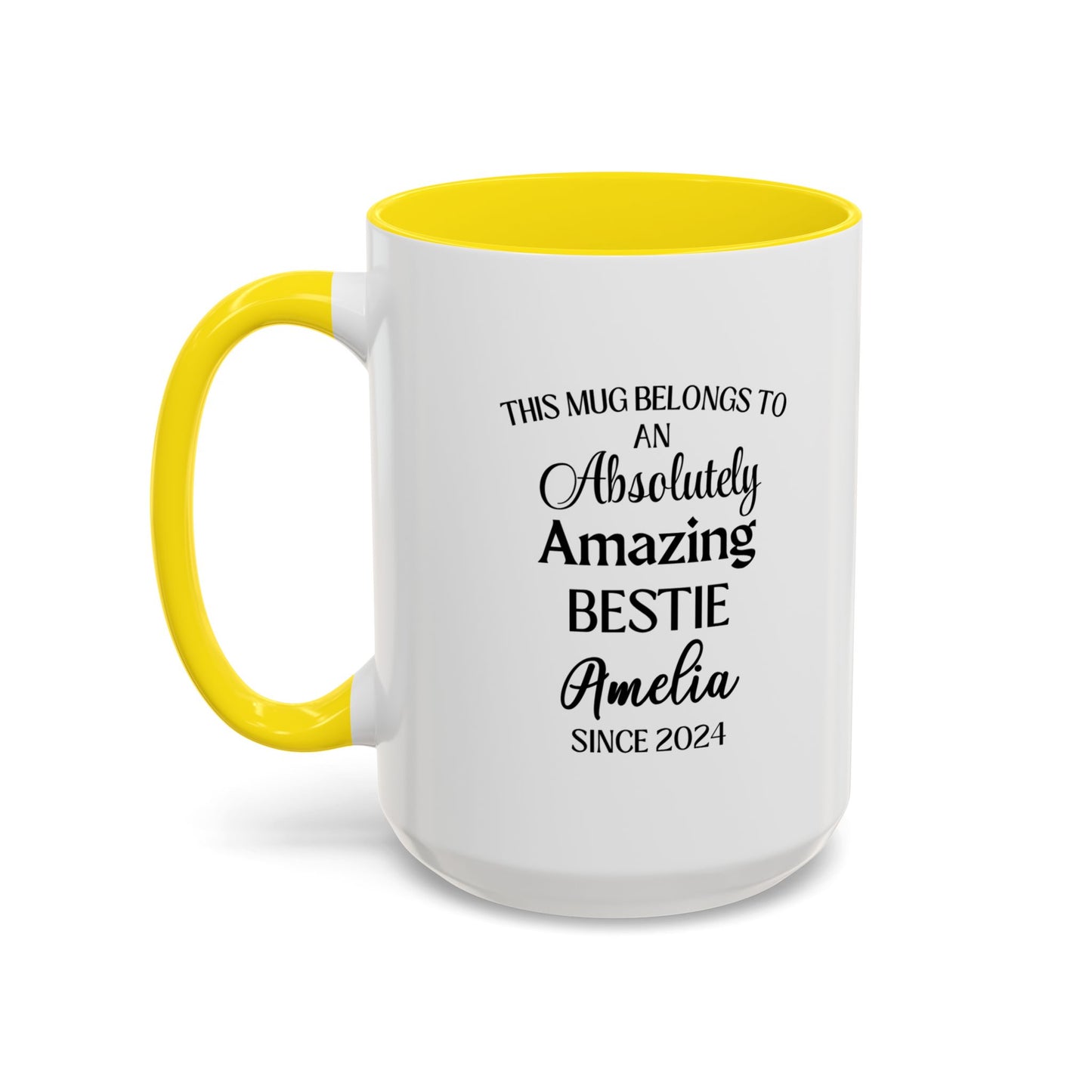 Bestie Mug, Funny Best Friend Gift, Custom BFF Coffee Cup, Personalized Mug for Best Friend, Cute Friendship Gift