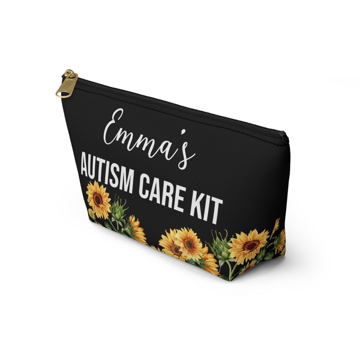 Personalized Autism Care Kit for Sensory Tools and Daily Support Essentials Portable Travel Pouch for Kids or Adults with Autism Needs
