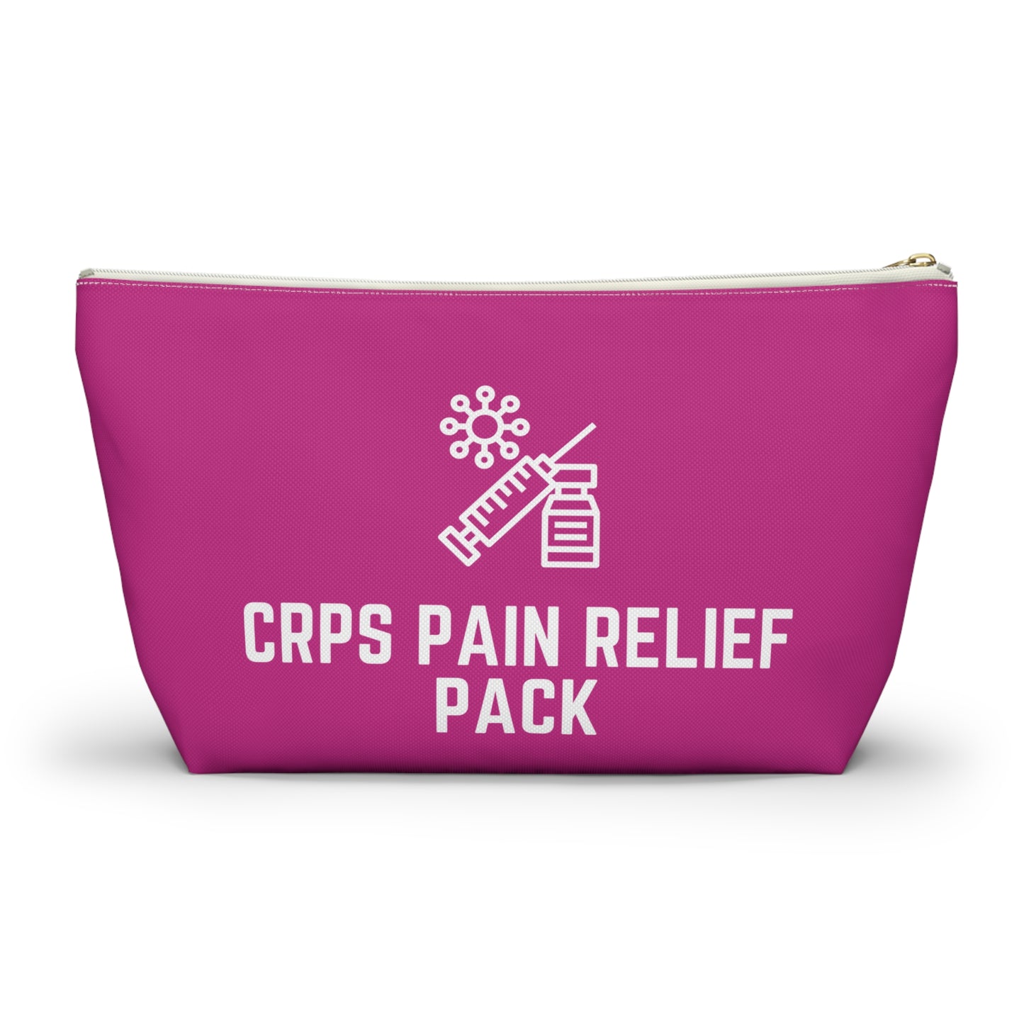 Personalized CRPS Pain Relief Pack Pouch for Chronic Pain Essentials Storage Travel Bag for Complex Regional Pain Syndrome Support