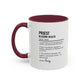 Custom Priest Dictionary Mug, Funny Blessing Dealer Mug, Universal Definition Mug Gift for Priest, Religious Gift Idea, Faith Leader Cup