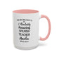 Mug, Custom Spanish Teacher Gift, Gracias Teacher Cup, Funny Language Instructor, Personalized Coffee Mug