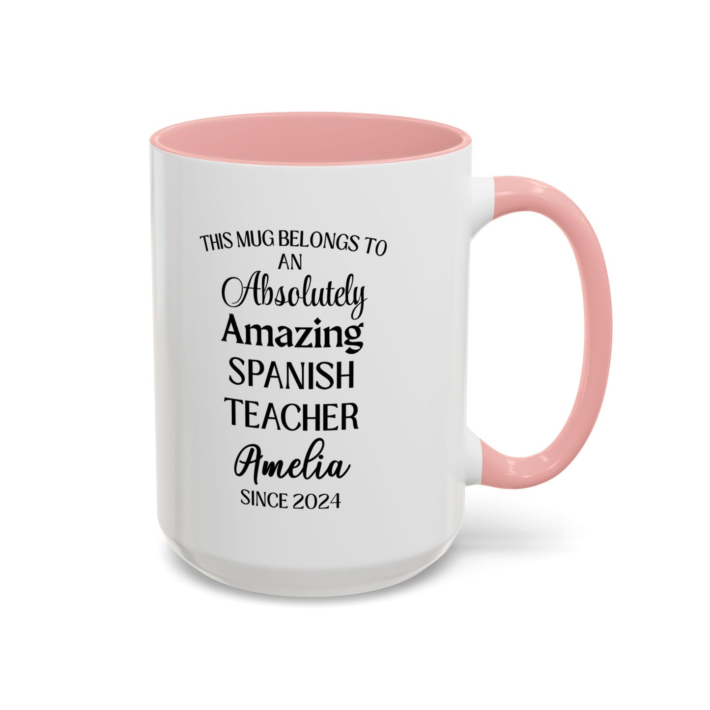 Mug, Custom Spanish Teacher Gift, Gracias Teacher Cup, Funny Language Instructor, Personalized Coffee Mug