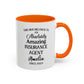 Custom Insurance Agent Mug, Funny Risk Manager Gift, Personalized Office Mug, Financial Advisor Coffee Cup