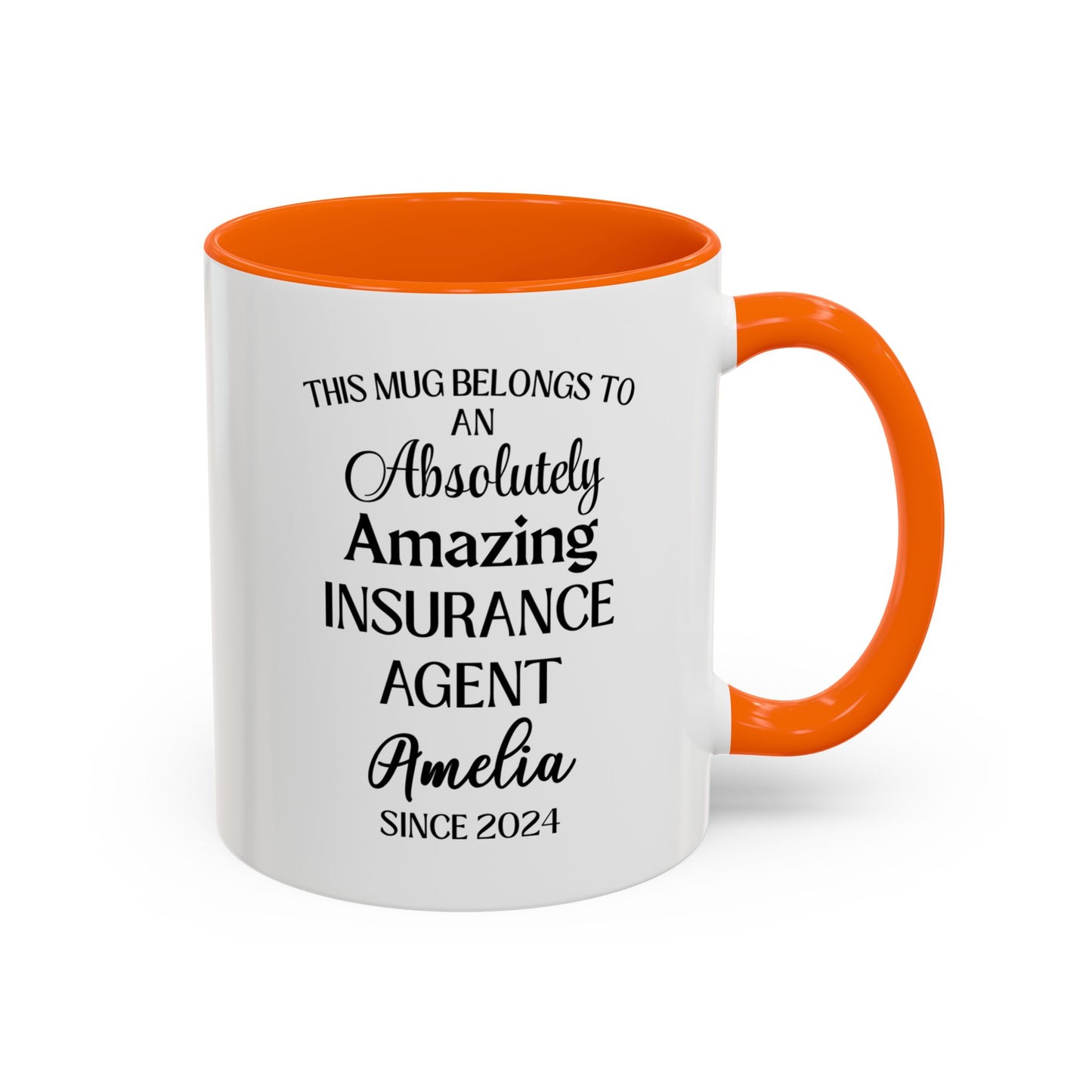 Custom Insurance Agent Mug, Funny Risk Manager Gift, Personalized Office Mug, Financial Advisor Coffee Cup