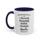 Custom Horse Trainer Mug, Funny Equestrian Mug, Personalized Horse Riding Coach Cup, Stable Mentor Gift