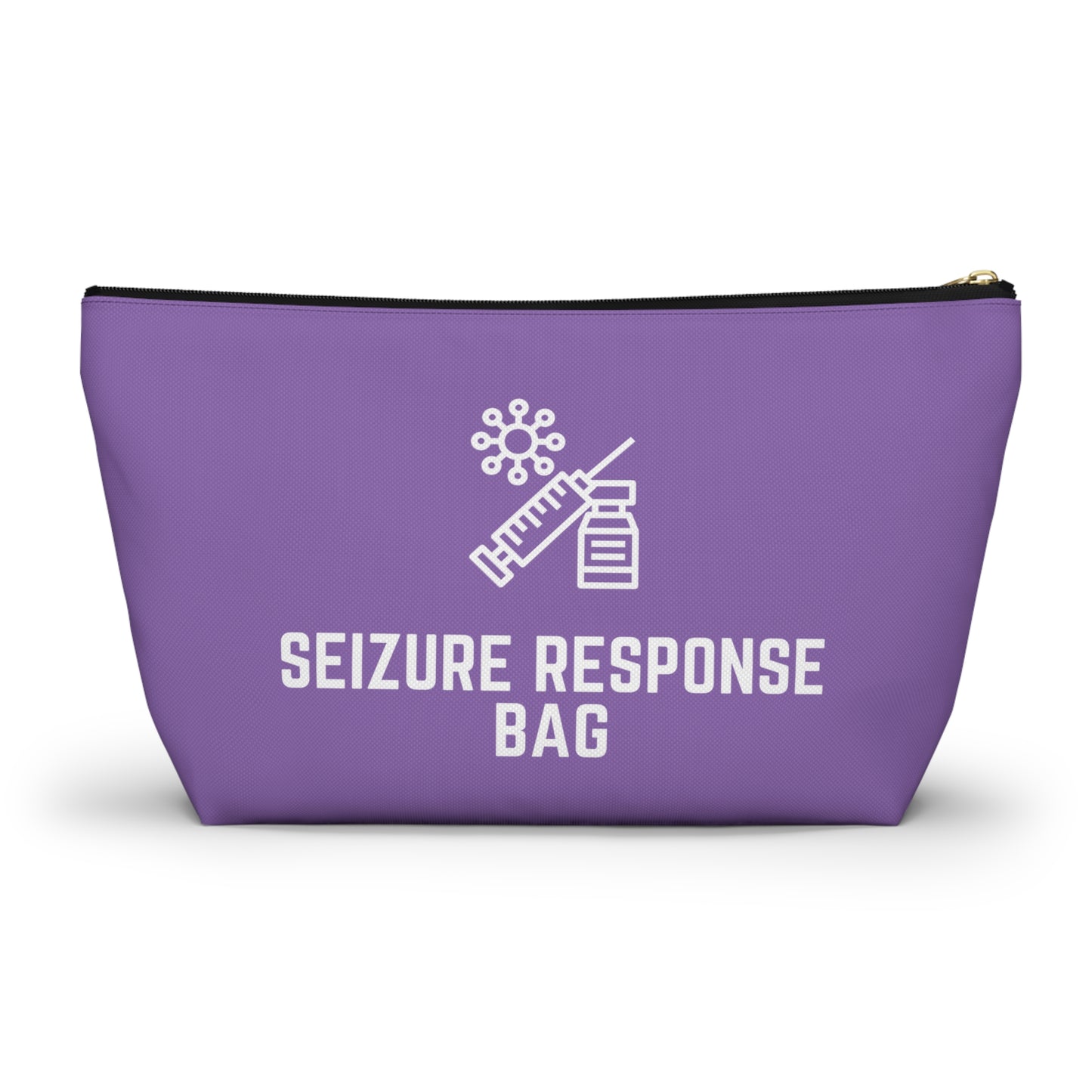 Personalized Seizure Response Bag for Emergency Medication Storage Travel Organizer for Epilepsy Safety Supplies and Medical Info