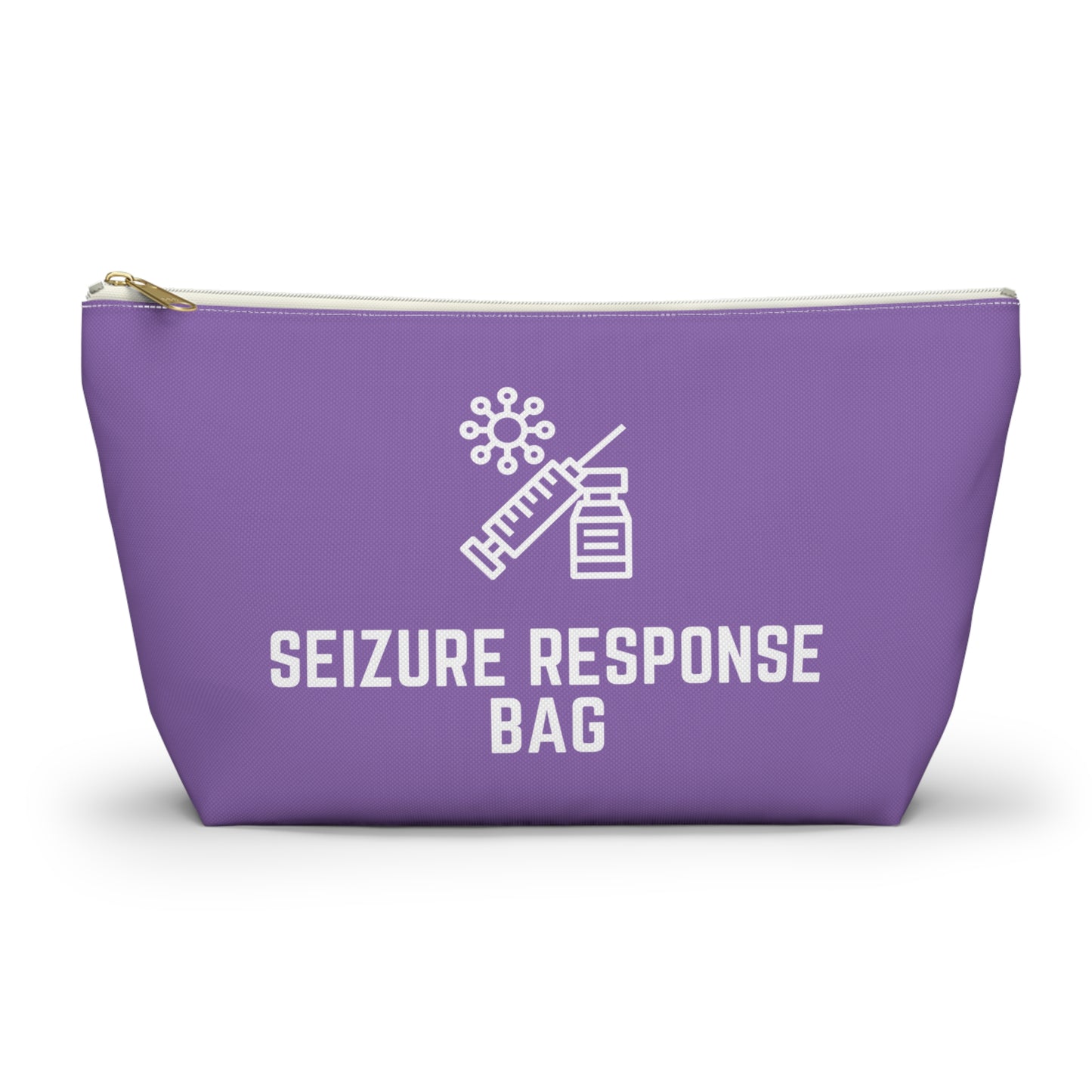 Personalized Seizure Response Bag for Emergency Medication Storage Travel Organizer for Epilepsy Safety Supplies and Medical Info