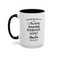 Custom Insurance Agent Mug, Funny Risk Manager Gift, Personalized Office Mug, Financial Advisor Coffee Cup