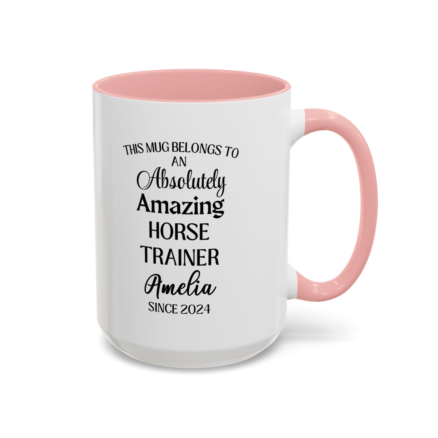 Custom Horse Trainer Mug, Funny Equestrian Mug, Personalized Horse Riding Coach Cup, Stable Mentor Gift