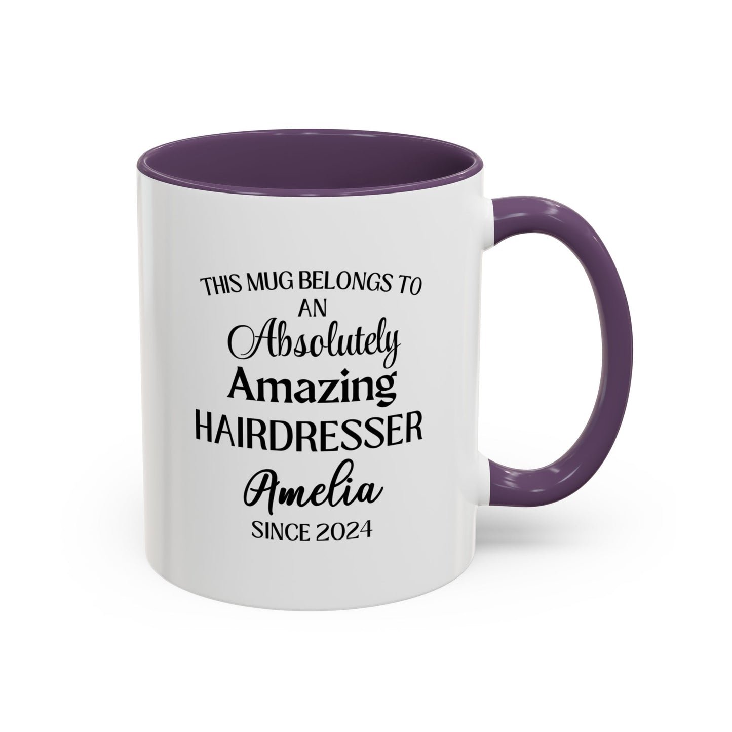 Custom Hairdresser Mug, Funny Salon Stylist Gift, Personalized Hair Artist Cup, Cosmetologist Coffee Mug