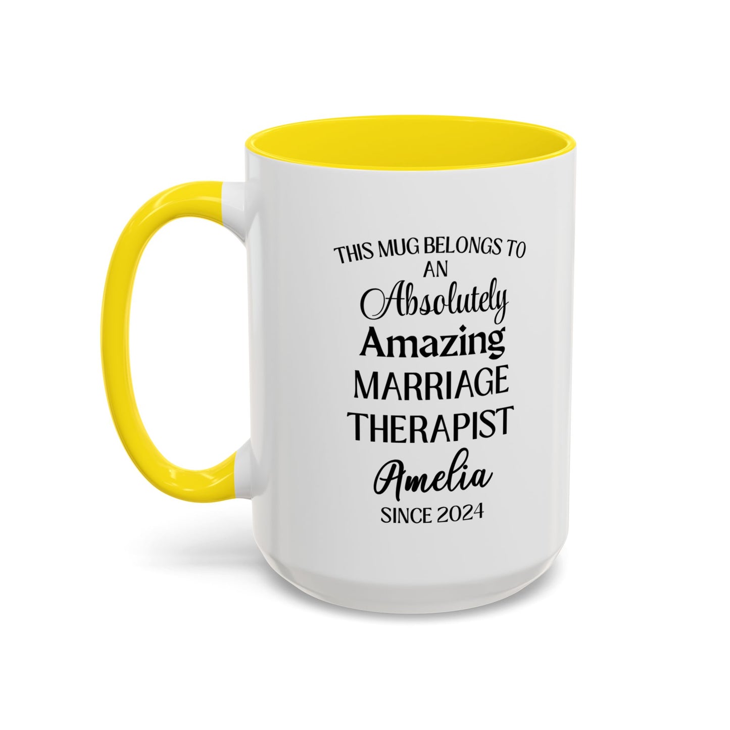 Coffee Mug, Custom Marriage Therapist Mug, Funny Relationship Counselor Gift, Personalized Couples Coach Cup, Gift for Couples, Wedding
