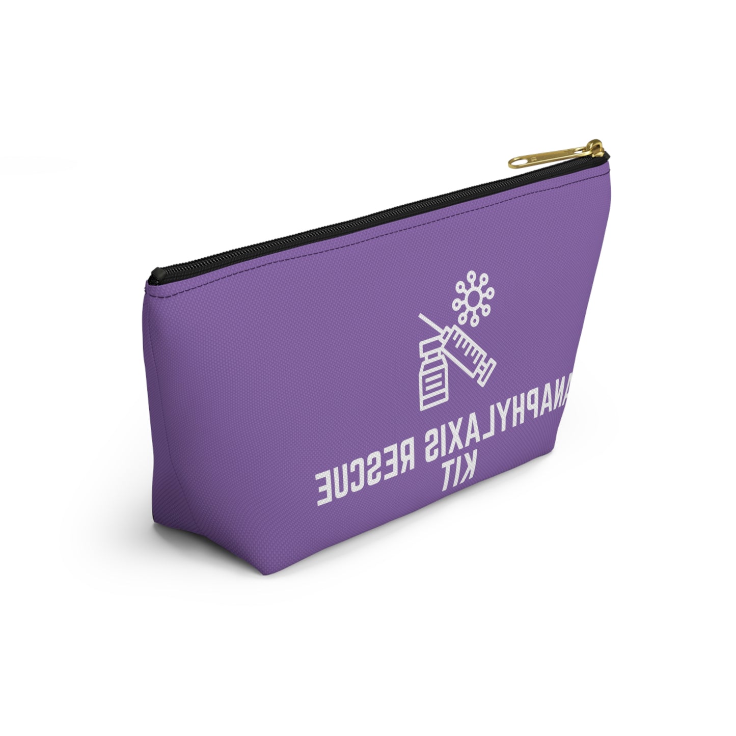 Personalized Anaphylaxis Rescue Kit Pouch for Emergency Medication Storage Travel Organizer for Allergy Emergency and Life Saving Supplies