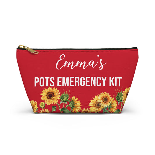 POTS Emergency Kit Emmas Medical Pouch Dysautonomia Supplies Bag Personalized POTS Essentials Organizer for Quick Access