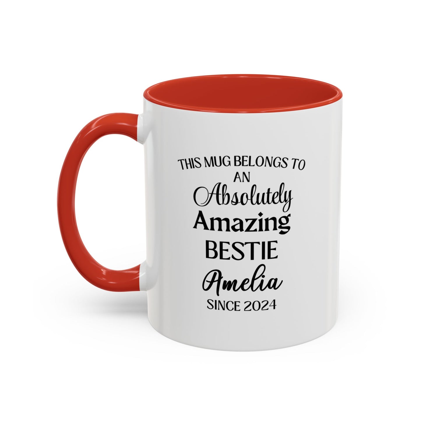 Bestie Mug, Funny Best Friend Gift, Custom BFF Coffee Cup, Personalized Mug for Best Friend, Cute Friendship Gift