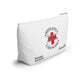 Personalized Medical Alert Seizure Disorder Emergency Meds Inside Accessory Pouch w T-bottom for Samantha