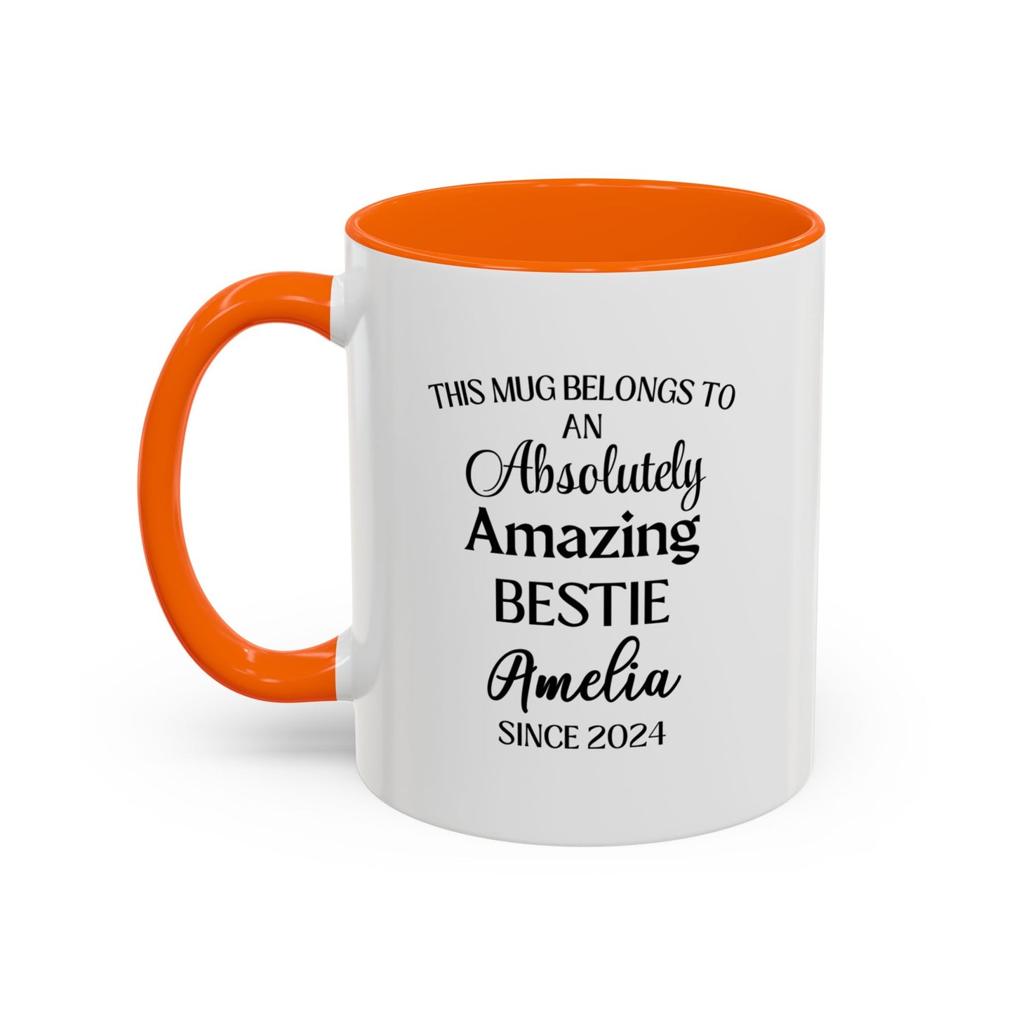 Bestie Mug, Funny Best Friend Gift, Custom BFF Coffee Cup, Personalized Mug for Best Friend, Cute Friendship Gift