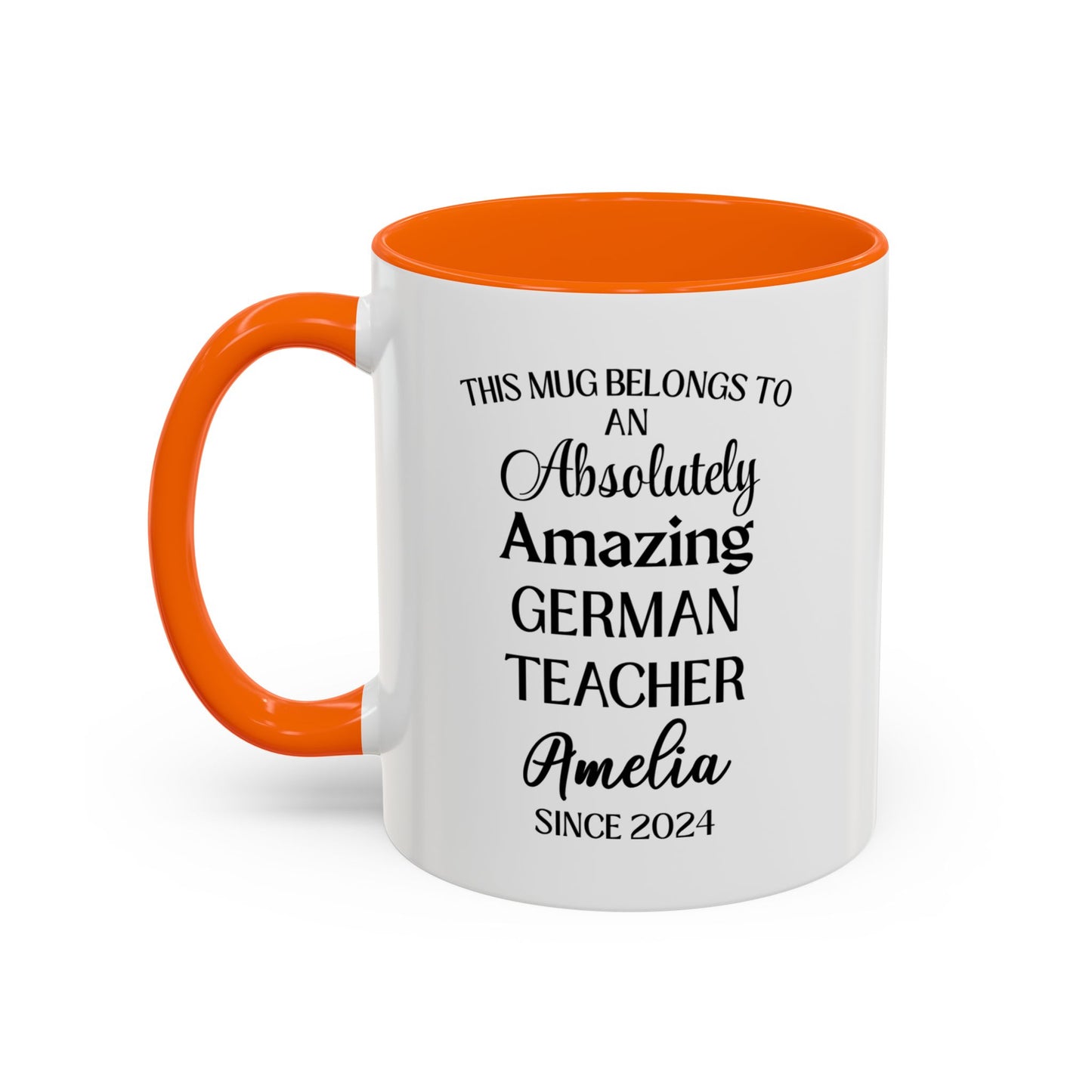 Custom German Teacher Mug, Funny Language Teacher Gift, Personalized German Mug, Danke Schön Cup, Classroom Gift