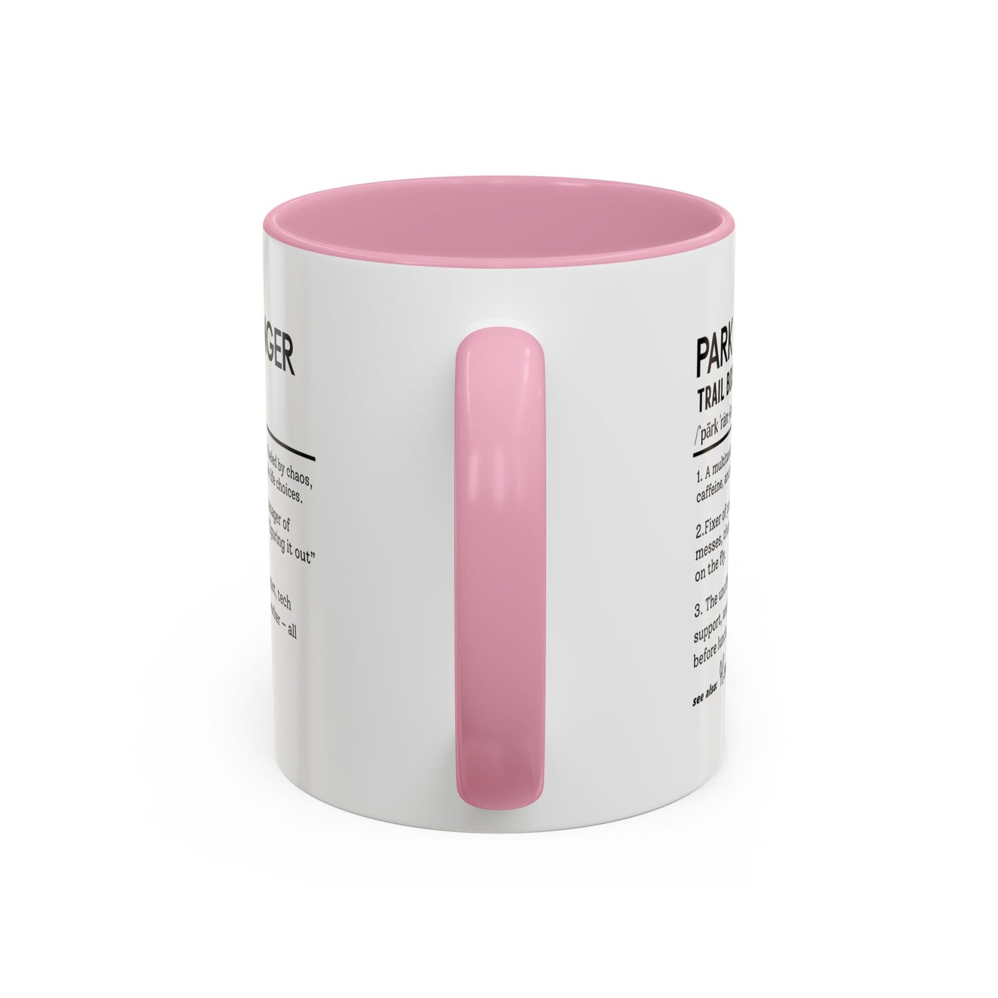 Custom Park Ranger Mug, Funny Nature Gift, Ranger Definition Mug, Personalized Hiking Mug, Colorful Mugs (11oz, 15oz), Forest Lover Cup