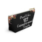 Vet Essentials Pouch Animal Care Organizer Zipper Bag for Veterinarians Medical Supplies Storage Portable and Durable Gift for Vets