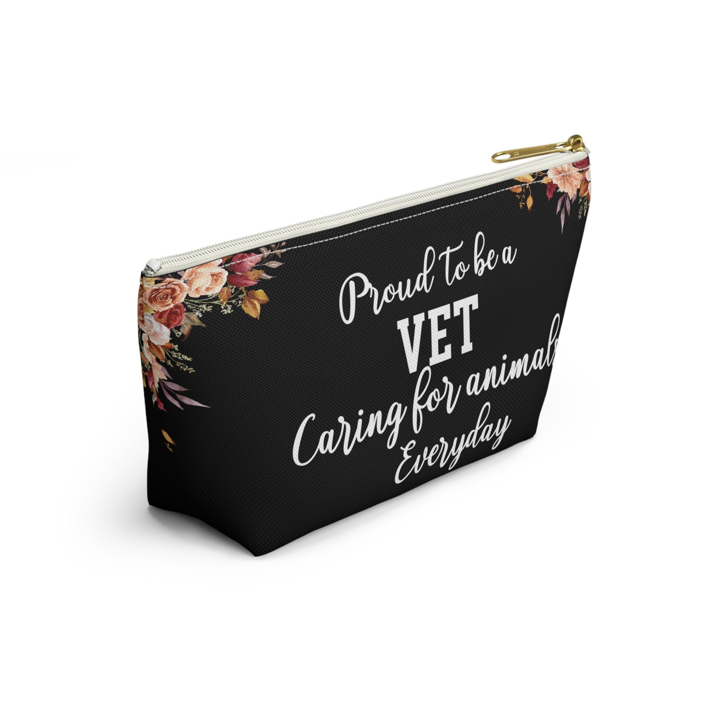 Vet Essentials Pouch Animal Care Organizer Zipper Bag for Veterinarians Medical Supplies Storage Portable and Durable Gift for Vets