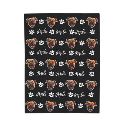Custom Pet Blanket, Pet Photo Blanket, Custom Dog Blanket, Personalized Dog Blanket, Cat Picture Blanket, Dog Dad Gift, Pet Lover Gift