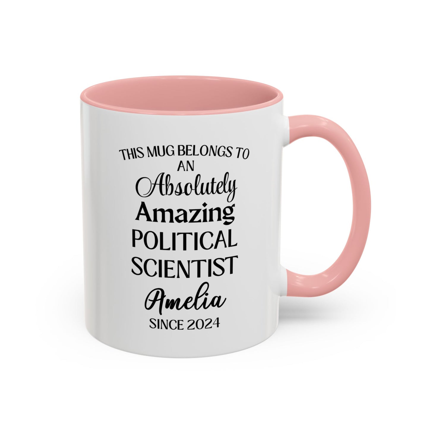 Coffee Mug, Political Scientist, Funny Politics Gift, Government Expert, Educator Cup, Custom Personalized