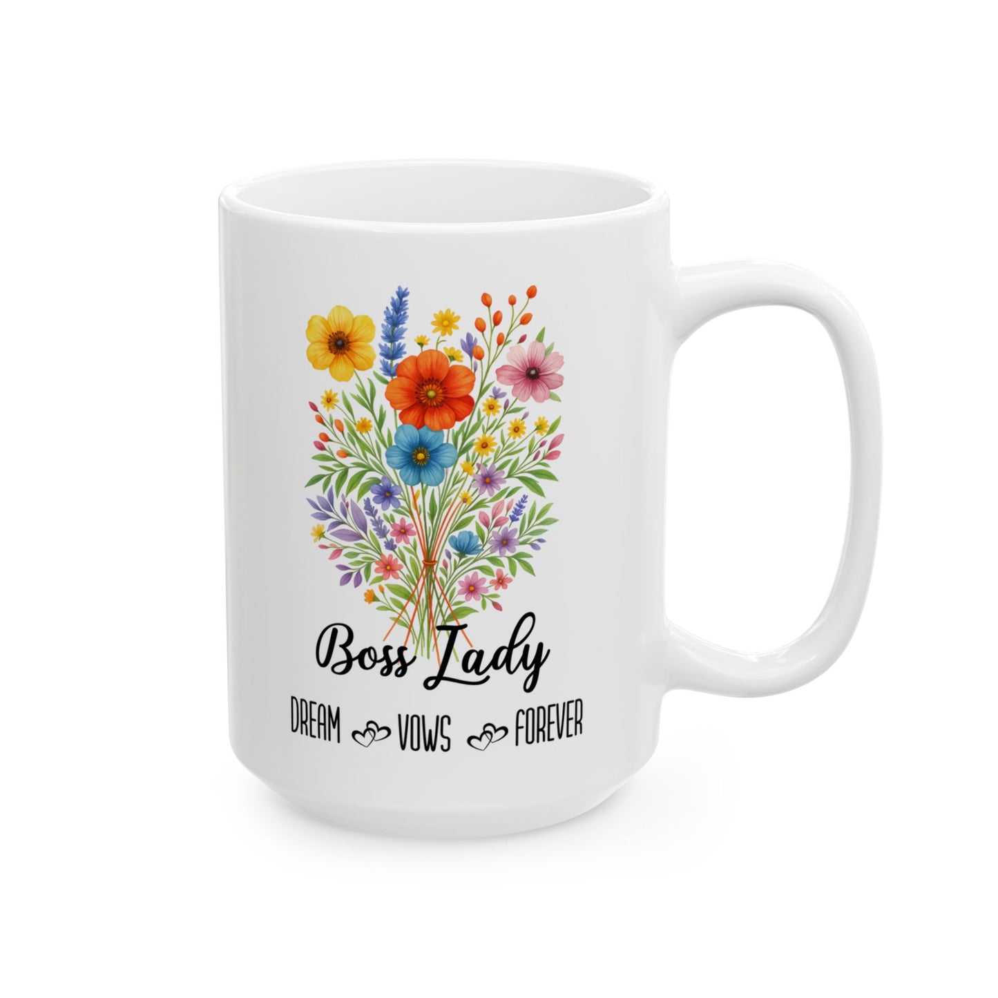 Boss Lady Mug 11oz 15oz Custom Coffee Cup Gift for Women Entrepreneur Office Desk Decor Personalized Ceramic Mug for Her Birthday