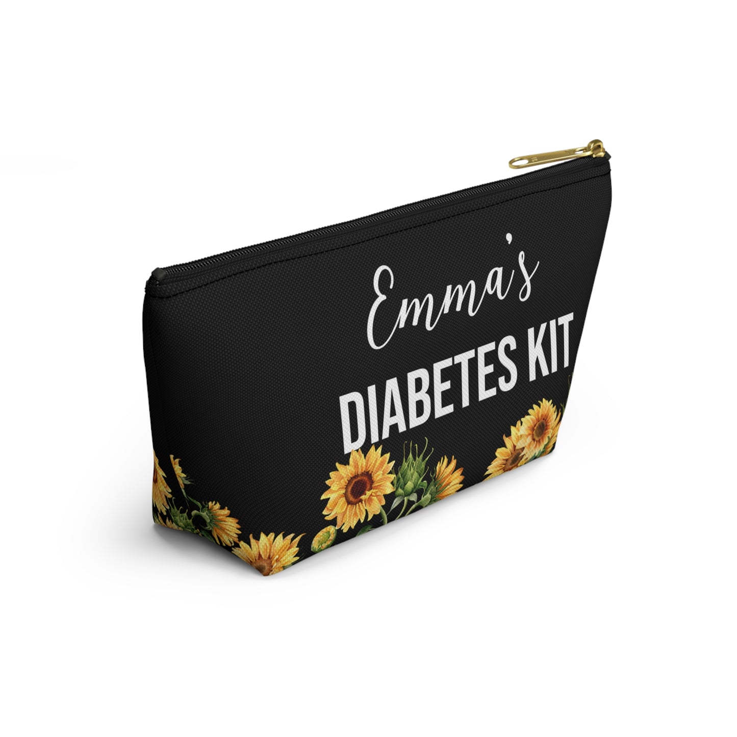 Diabetes Kit Pouch for Insulin Glucose Tabs and Supplies Personalized Medical Bag for Daily Use Travel or Emergency Diabetes Essentials
