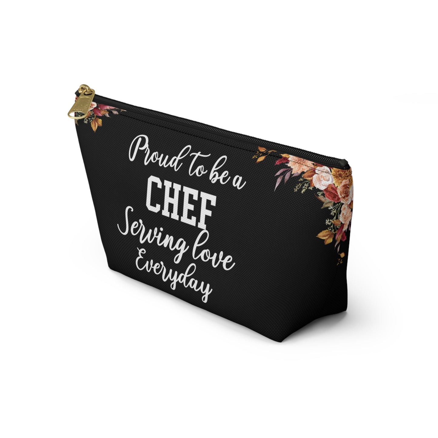 Proud To Be A Chef Pouch Serving Love Everyday Cooking Lover Gift For Him Or Her Kitchen Essentials Bag Culinary Student Accessory Pouch