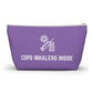 Personalized COPD Inhalers Inside Pouch for Medication Storage Travel Organizer for COPD Relief and Respiratory Health Essentials