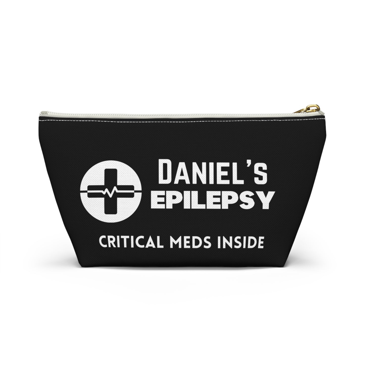 Personalized Epilepsy Critical Meds Pouch for Daniel Emergency Seizure Medication Storage Travel Organizer and Medical Kit