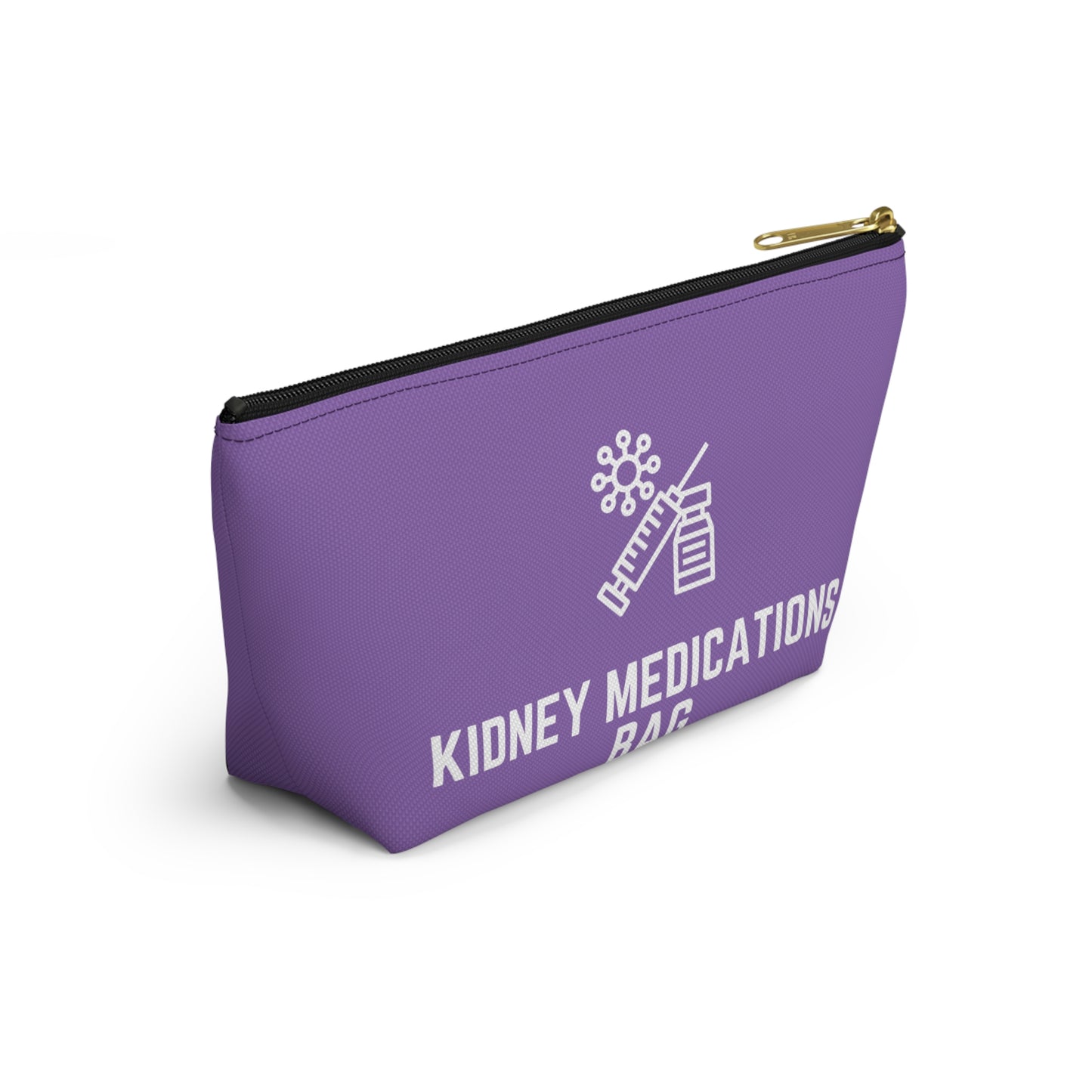 Personalized Kidney Medications Bag for Daily Pill Organizer Travel Case for Chronic Kidney Disease Supplies and Health Essentials