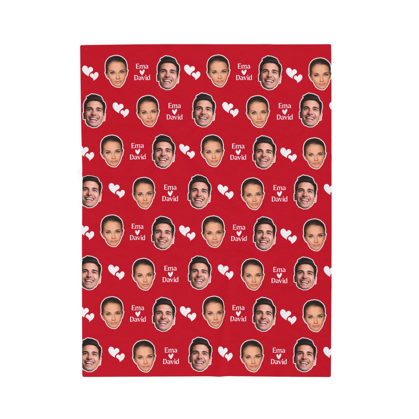 Personalized Face Blanket, Custom Photo Blanket, Faces on Blanket, Gift for Family, Custom Image Blanket, Graduation Gift, Cozy Throw