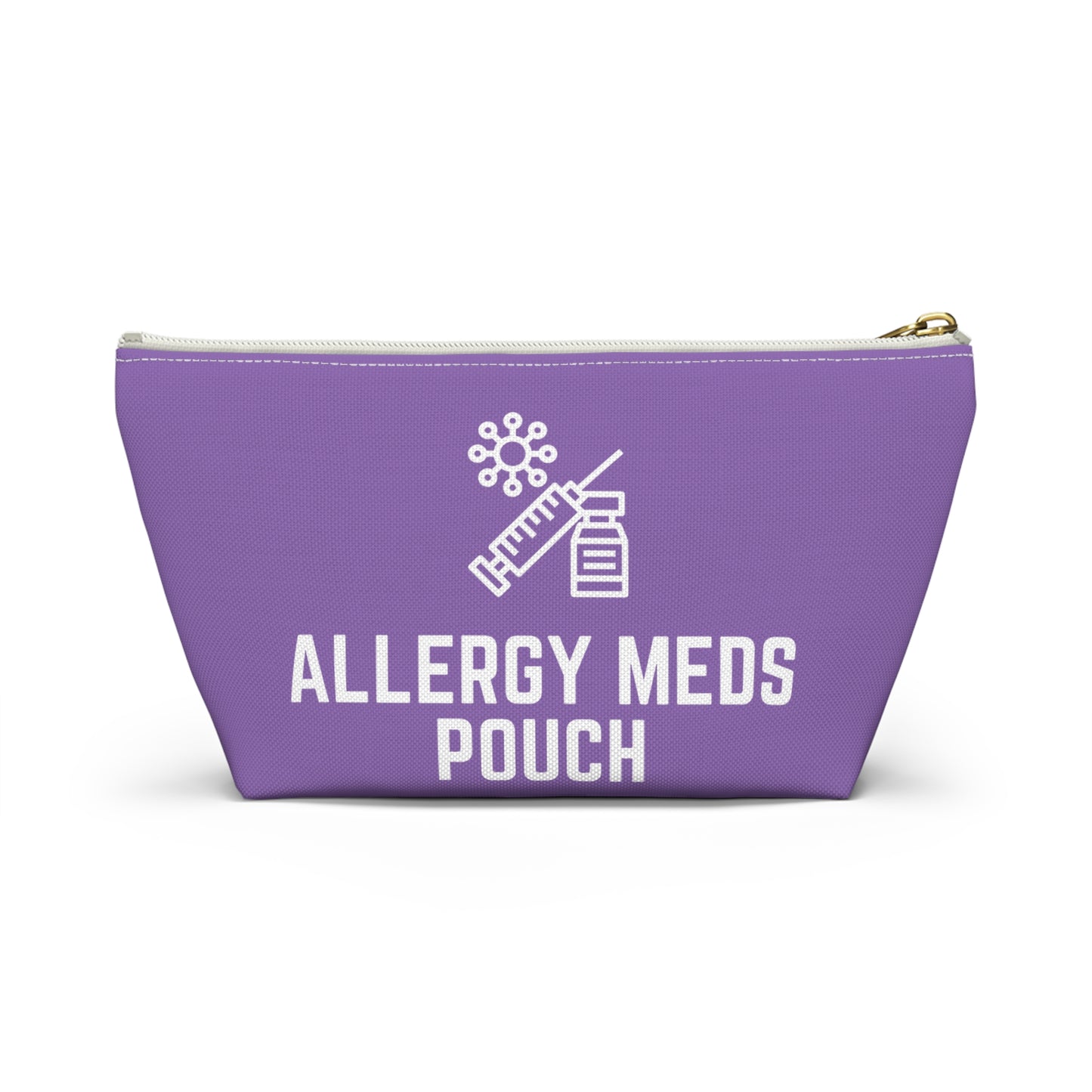 Personalized Allergy Meds Pouch for Medication Storage Travel Organizer for Allergy Relief Tablets and Emergency Essentials