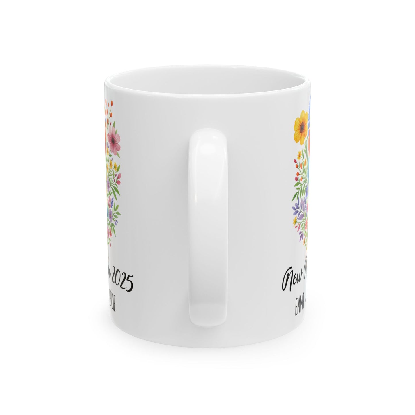 New Mama 2025 Mug 11oz 15oz Personalized Coffee Cup Gift for New Mom First Mothers Day Baby Shower Present for Her Custom Ceramic Mug