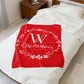 Custom Family Name Blanket, Last Name Blanket, Initials Blanket, Wedding Gift, Anniversary Gift, Housewarming Gift, Gift for Family