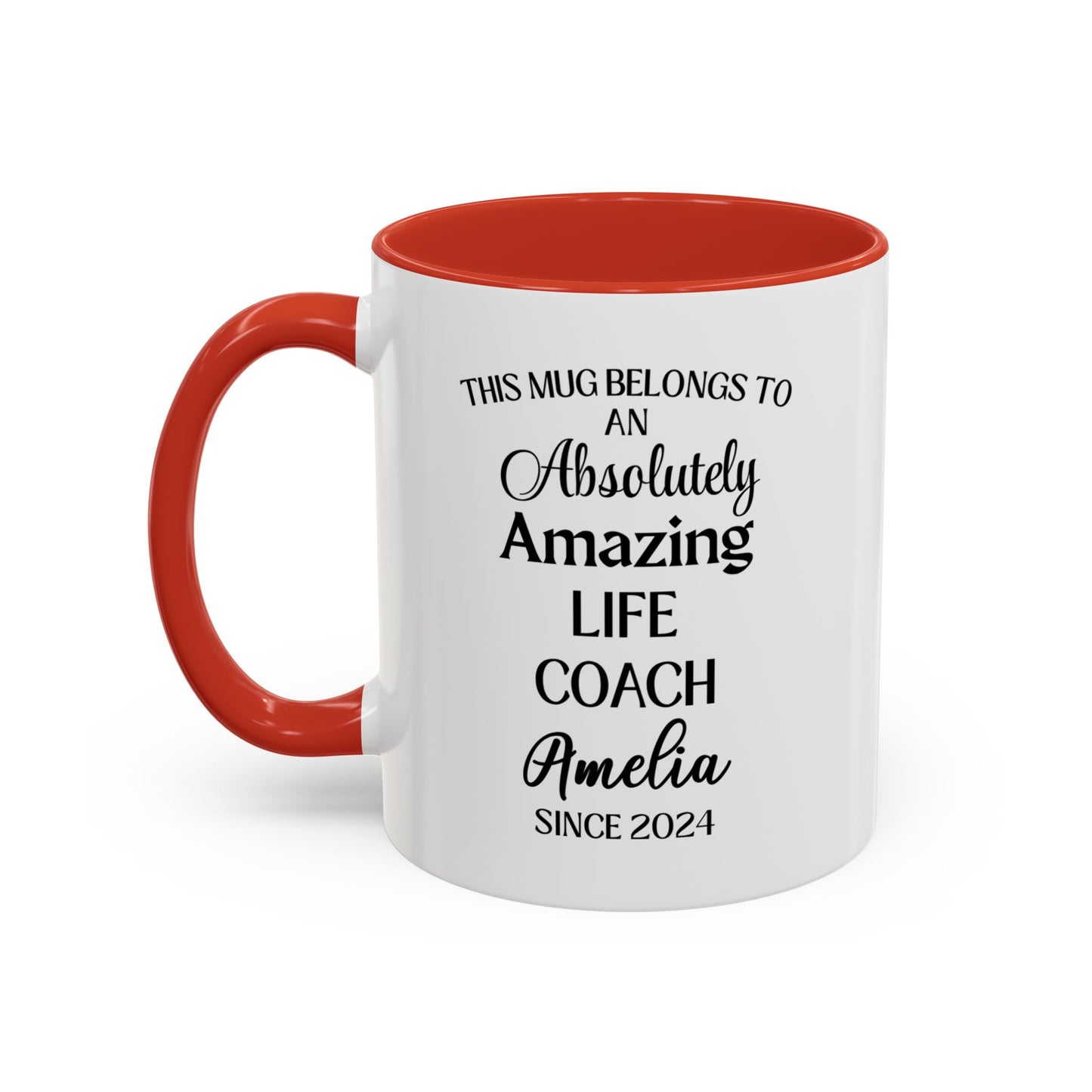 Custom Life Coach Mug, Funny Motivational Mentor Gift, Personalized Coach Mug, Empowerment Coffee Cup