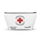 Personalized Medical Alert Insulin Inside Type 1 Diabetes Samantha Accessory Pouch with T-bottom
