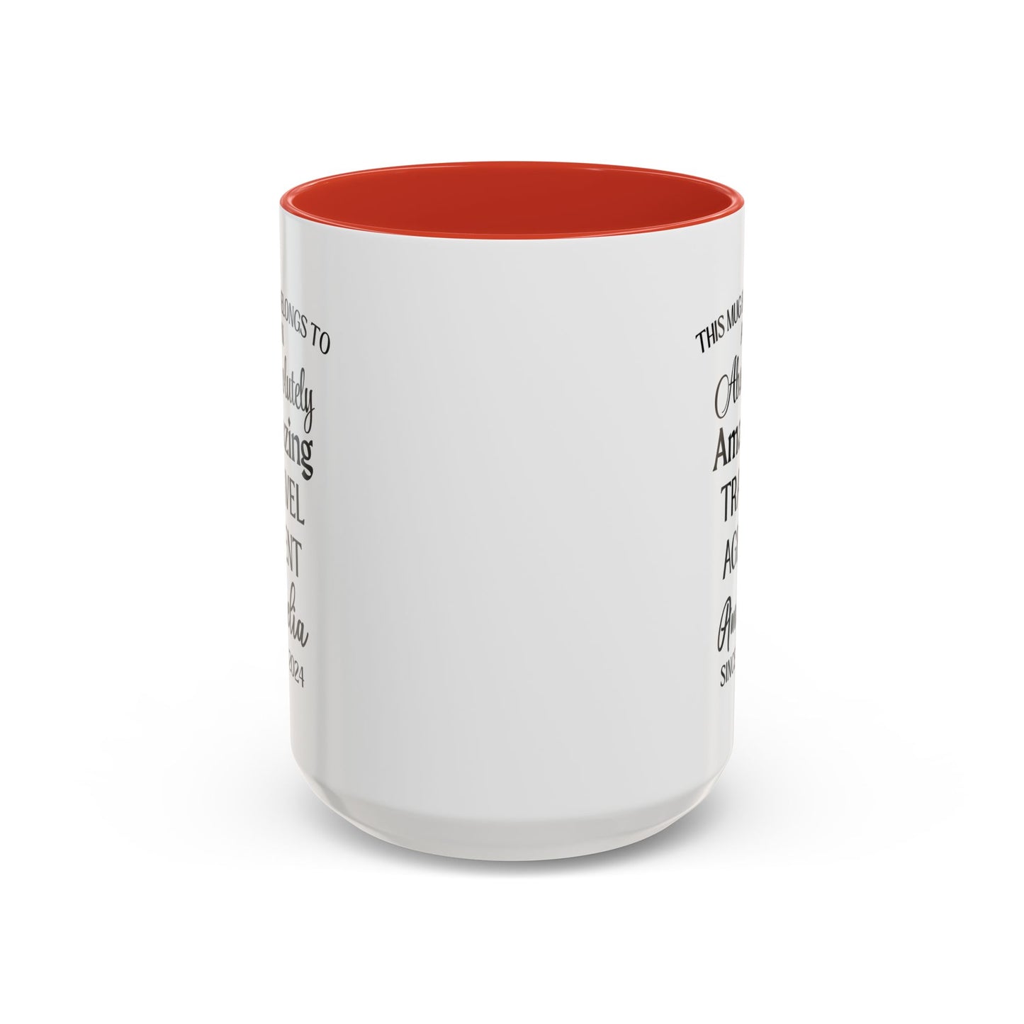 Custom Travel Agent Mug, Funny Globe Trotter Gift, Personalized Vacation Planner Cup, Jet Setter Coffee Mug