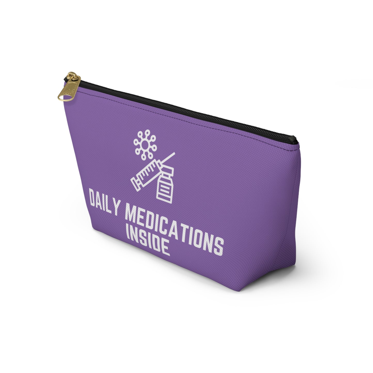 Personalized Daily Medications Inside Pouch for Organized Medication Storage Travel Organizer for Pills and Health Essentials