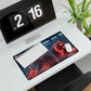 Neon Tiger Desk Mat - Stylish Mouse Pad for Home Office, Gaming, Desk Decor, Unique Gift for Students, Holiday Present